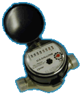 DLJ Single Jet Water Meter